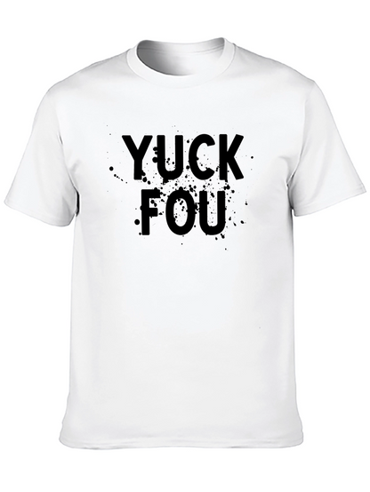 Yuck Fou Graphic Tee - Edgy Streetwear T-Shirt