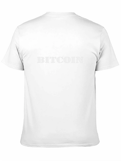 Bitcoin Black T-Shirt - Crypto Currency Tee