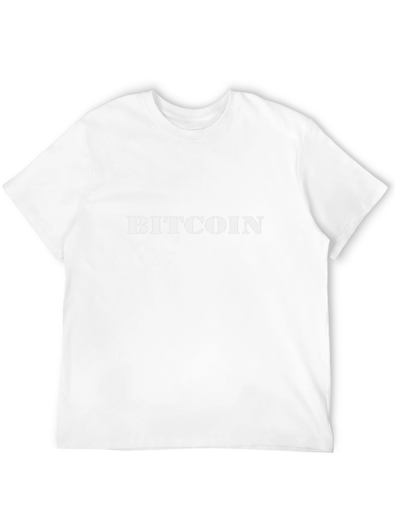 Bitcoin Black T-Shirt - Crypto Currency Tee