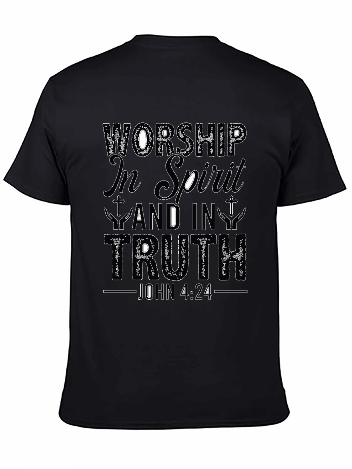 Worship in Spirit & Truth Christian T-Shirt
