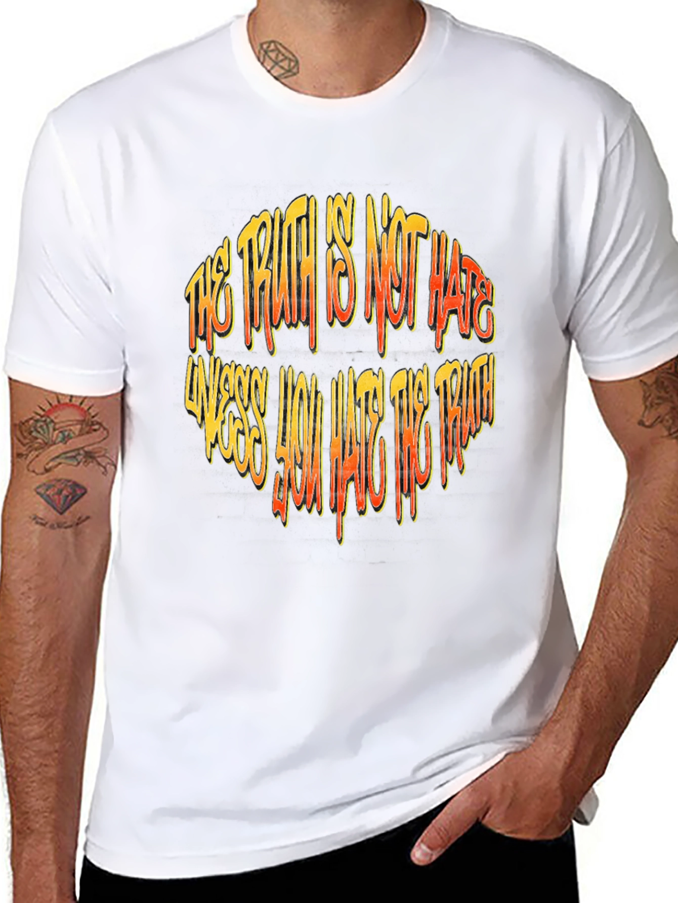 Truth is Not Hate Graphic Tee
