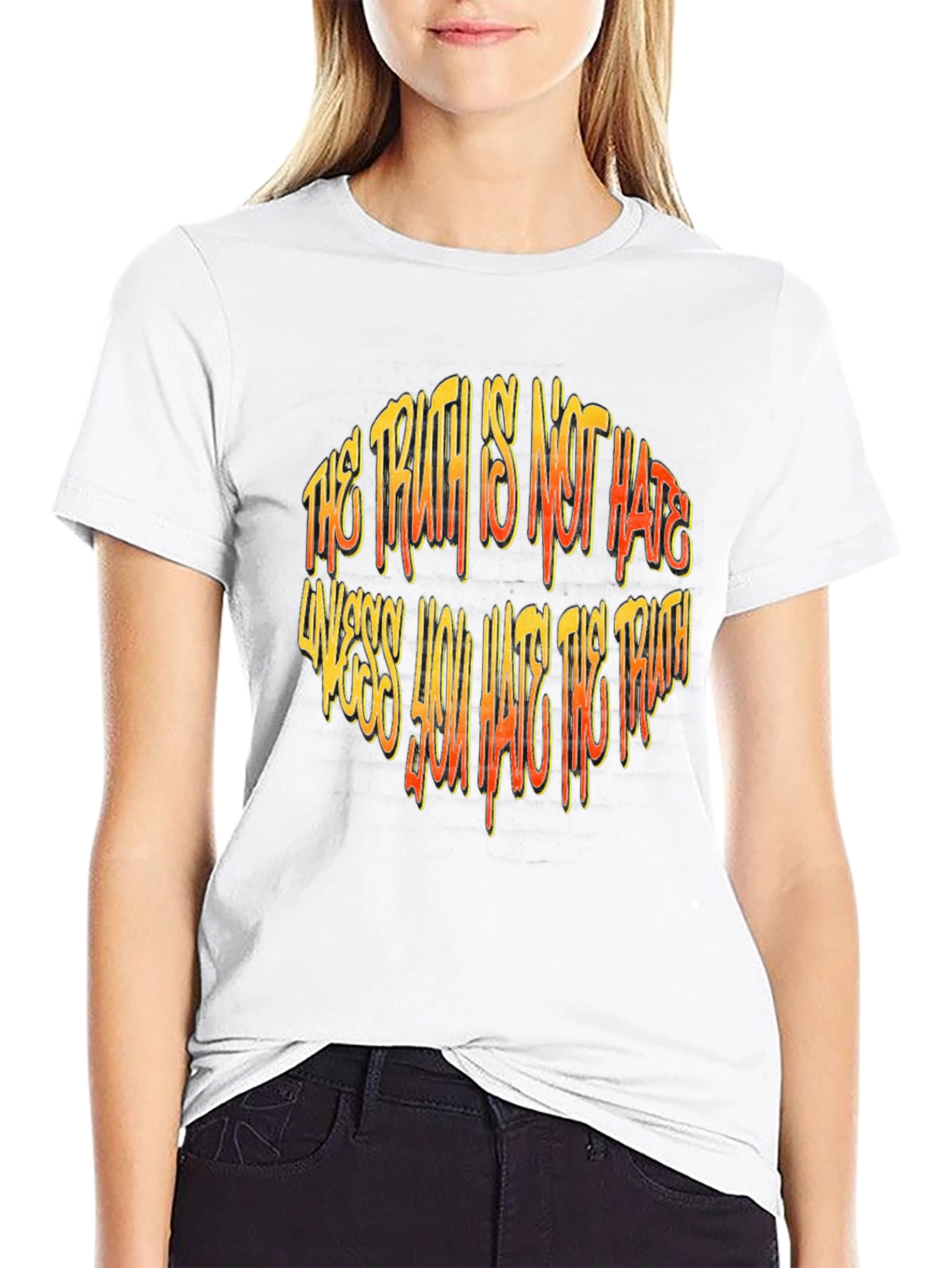 Truth is Not Hate Graphic Tee