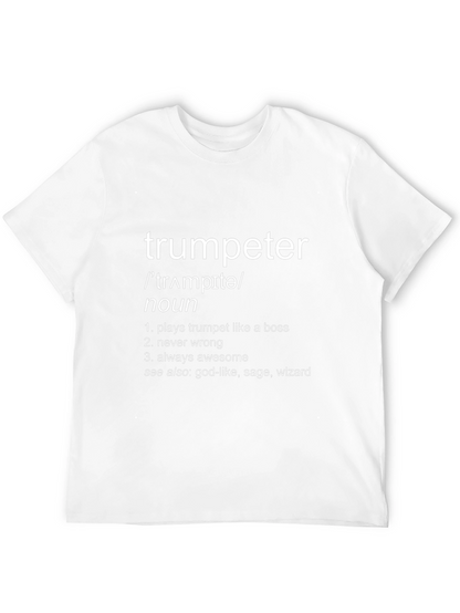 Trumpeter Definition T-Shirt - Musician Humor Tee
