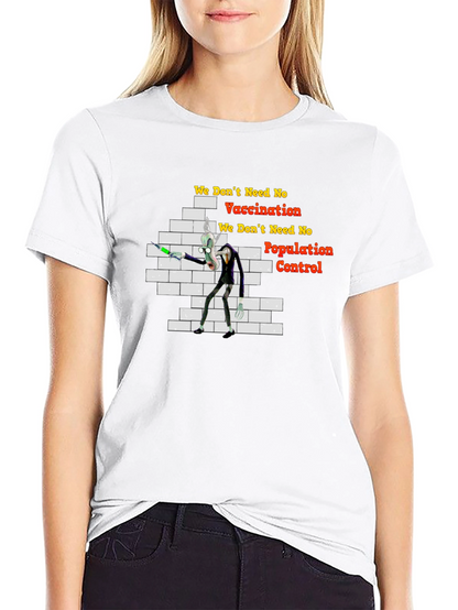 Anti-Vaccination Cartoon T-Shirt