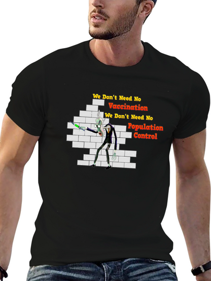 Anti-Vaccination Cartoon T-Shirt