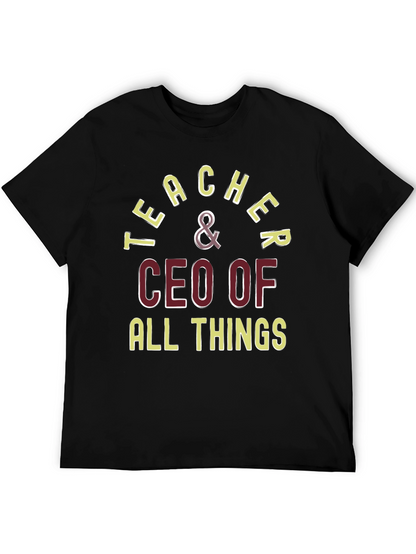 Teacher & CEO of All Things Graphic Tee