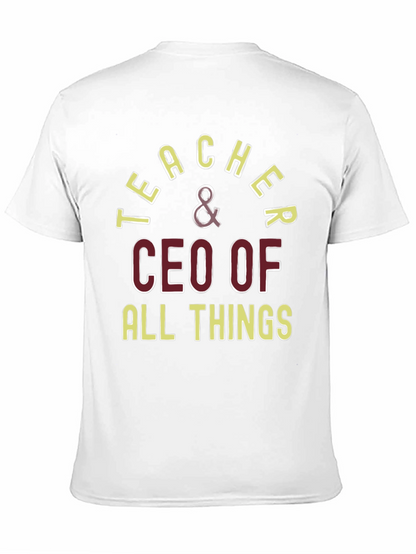 Teacher & CEO of All Things Graphic Tee