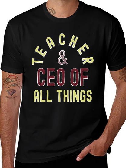 Teacher & CEO of All Things Graphic Tee