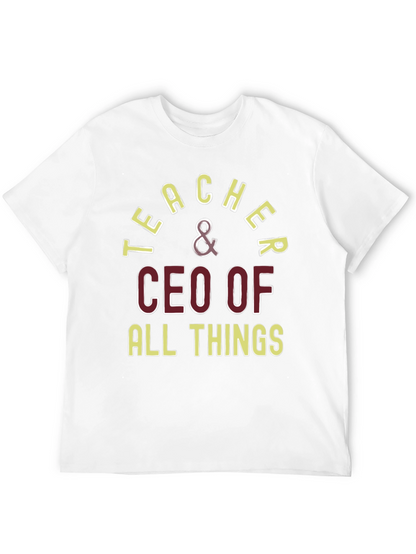 Teacher & CEO of All Things Graphic Tee