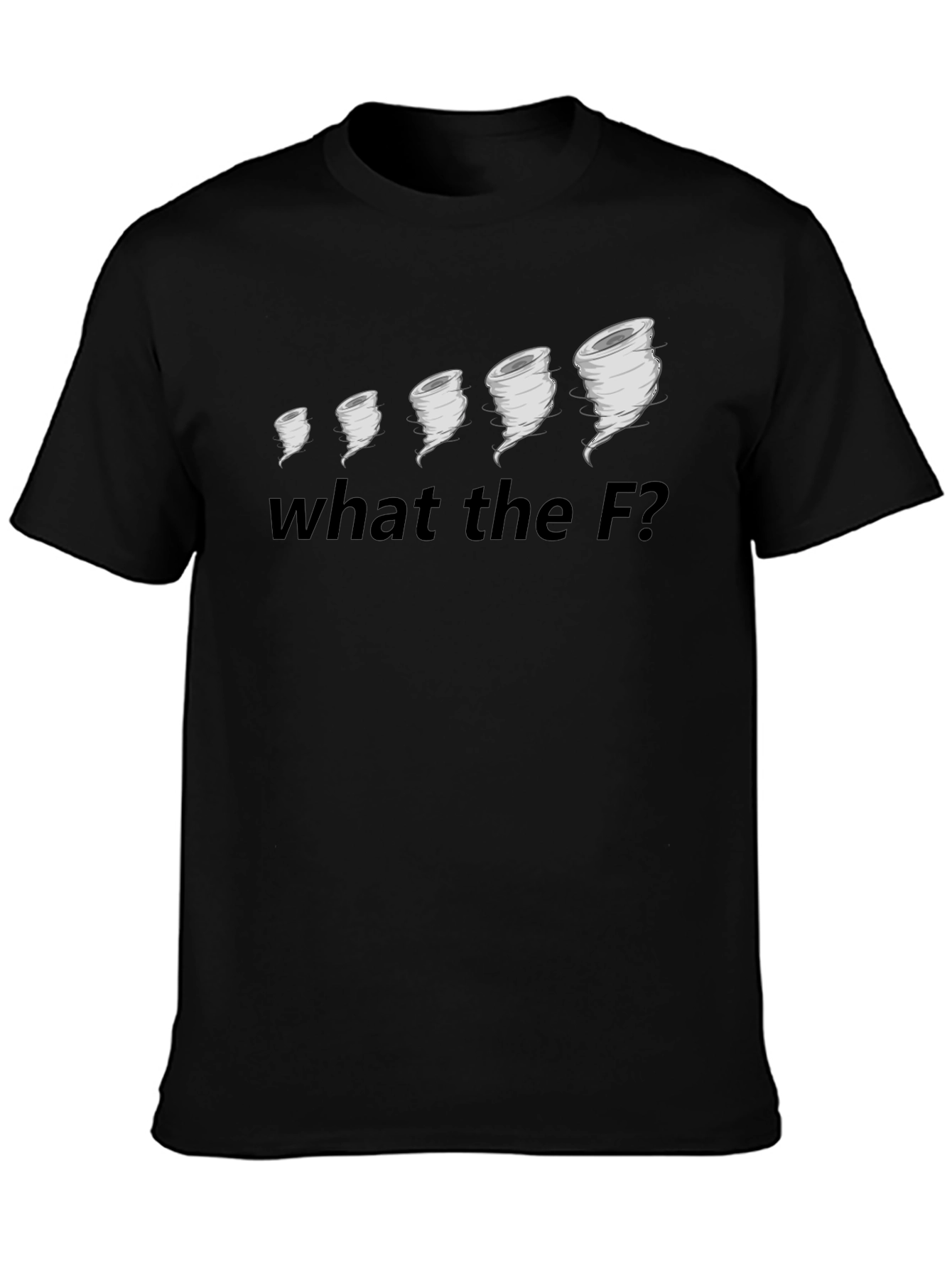 Tornado Evolution Funny Graphic T-Shirt