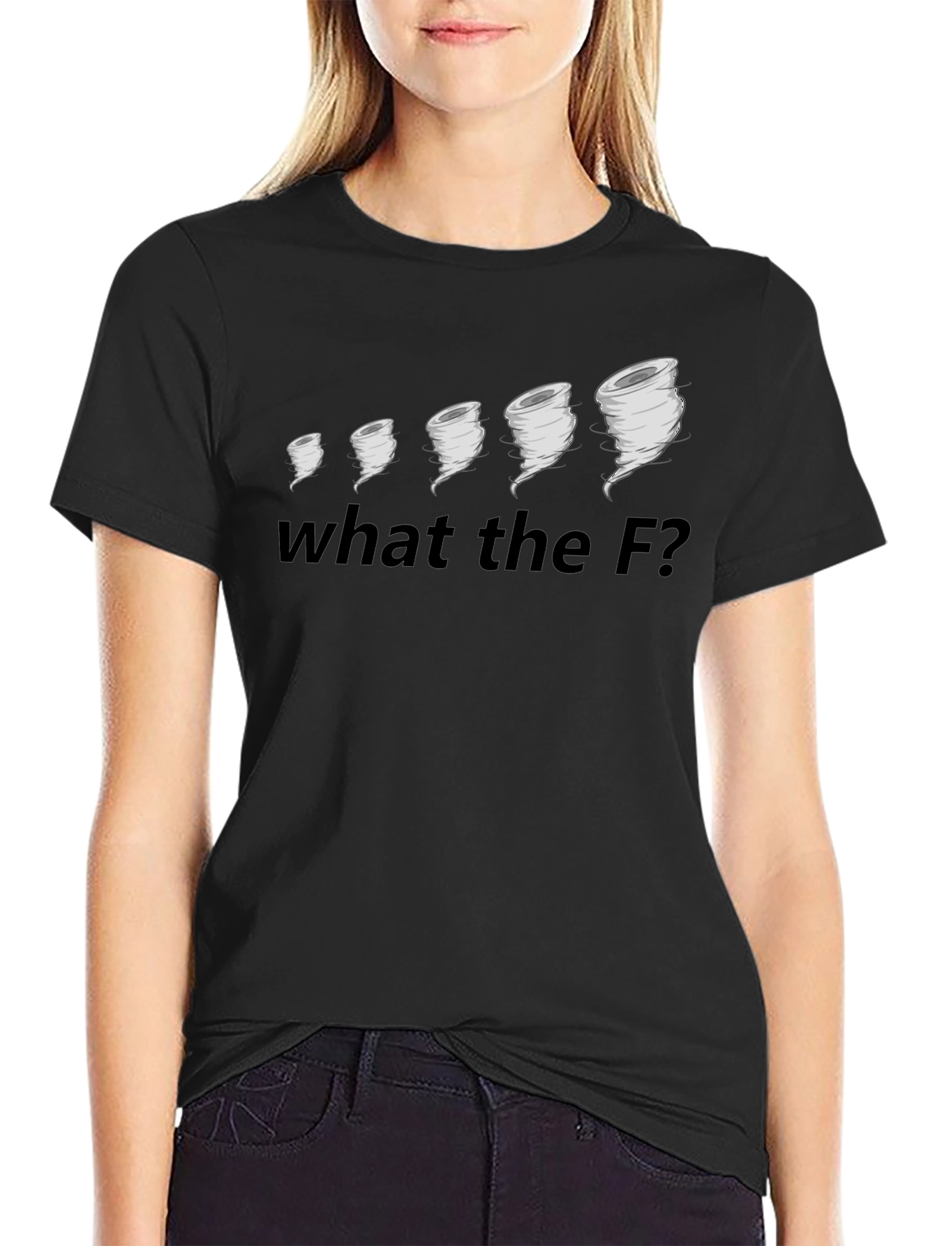 Tornado Evolution Funny Graphic T-Shirt