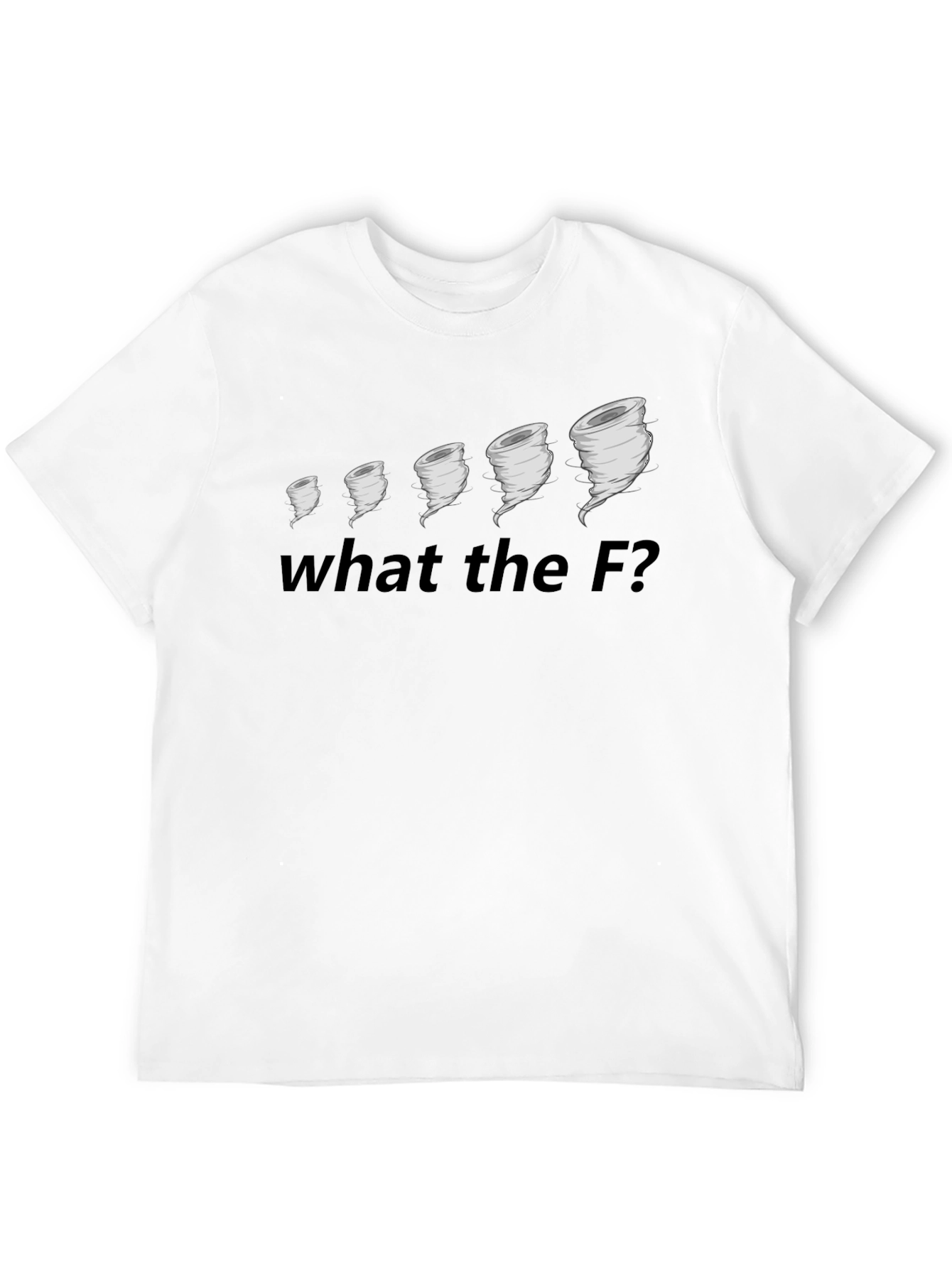 Tornado Evolution Funny Graphic T-Shirt