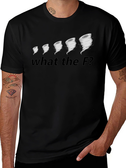Tornado Evolution Funny Graphic T-Shirt