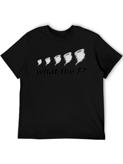 Tornado Evolution Funny Graphic T-Shirt