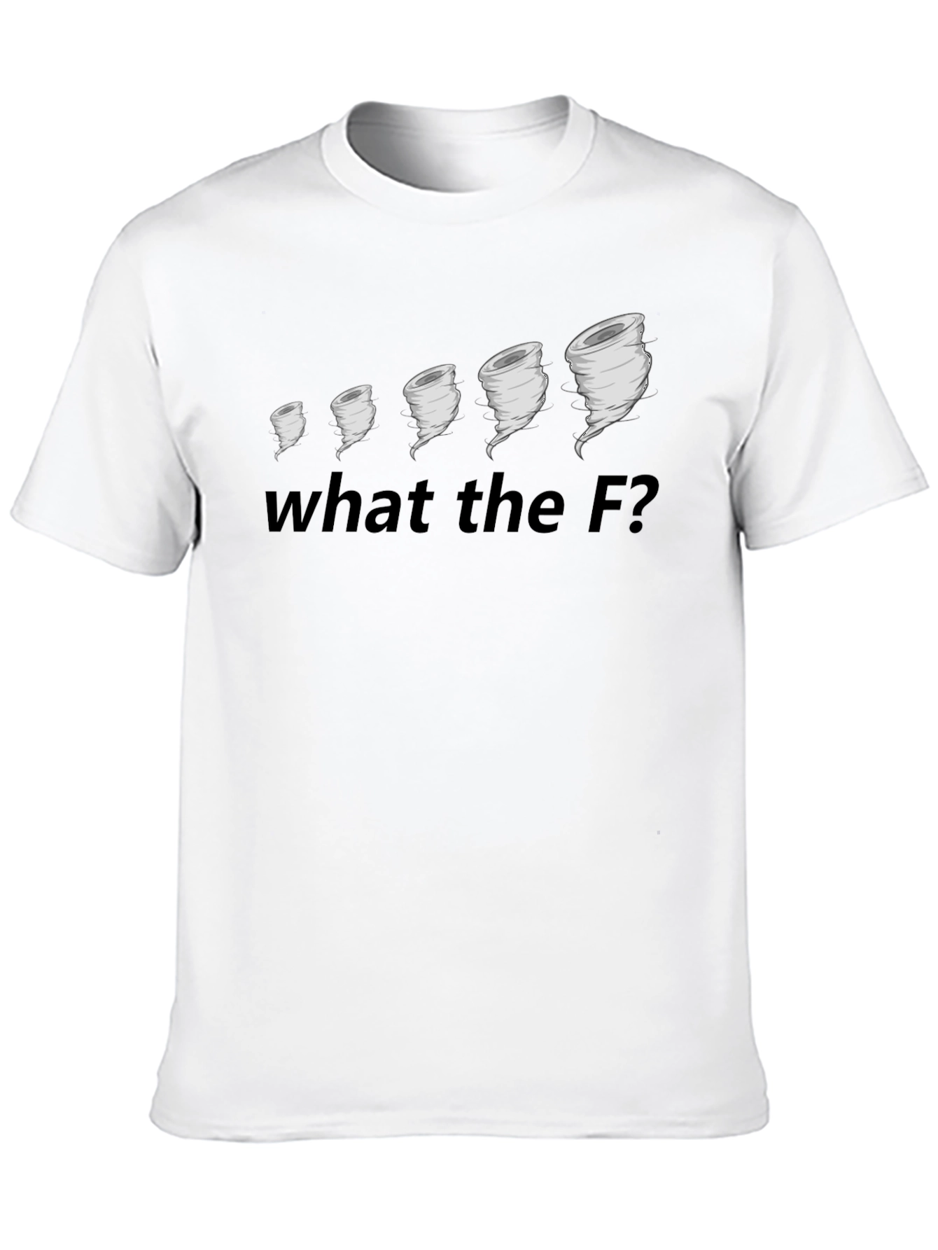 Tornado Evolution Funny Graphic T-Shirt