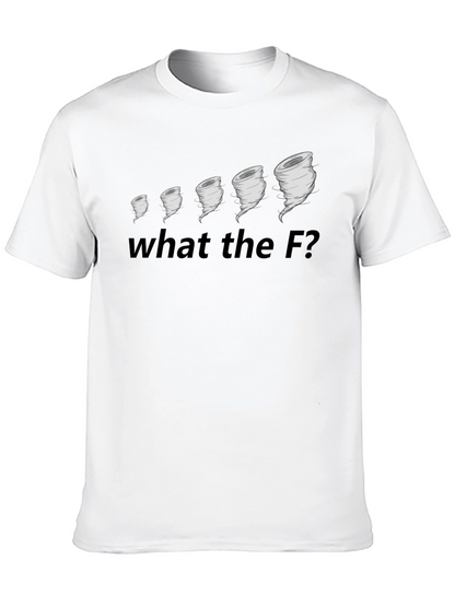 Tornado Evolution Funny Graphic T-Shirt