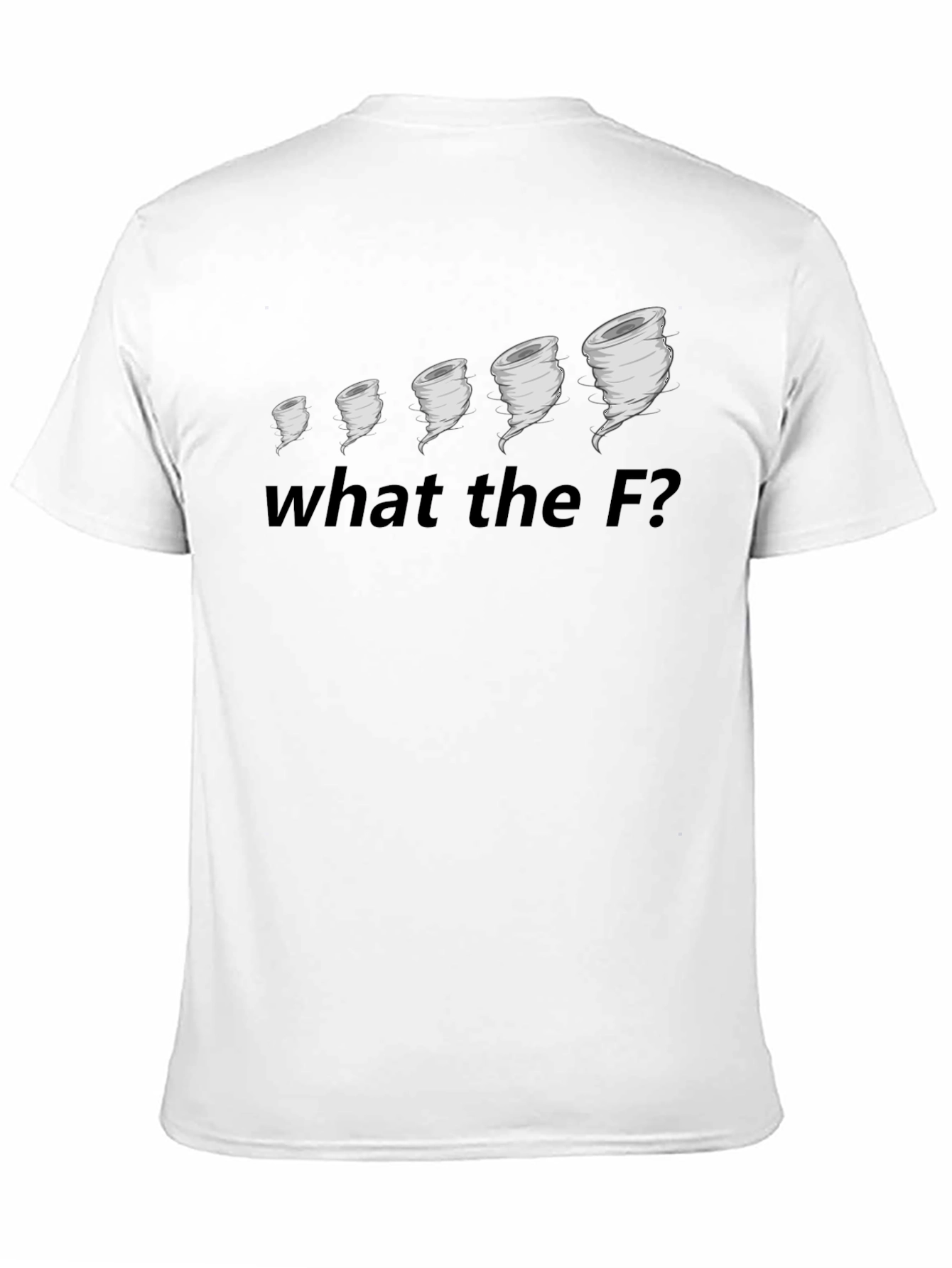 Tornado Evolution Funny Graphic T-Shirt
