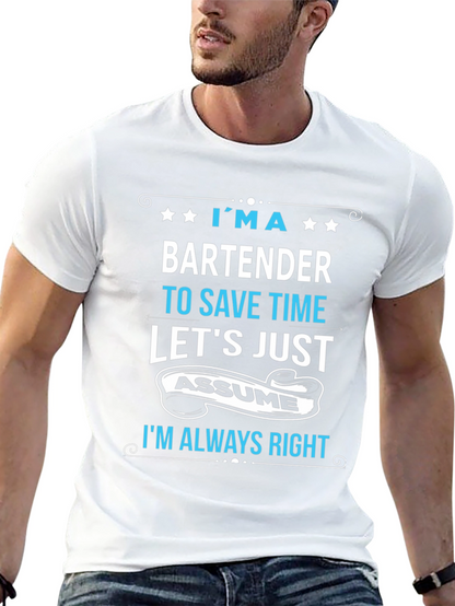 Bartender Always Right Graphic Tee