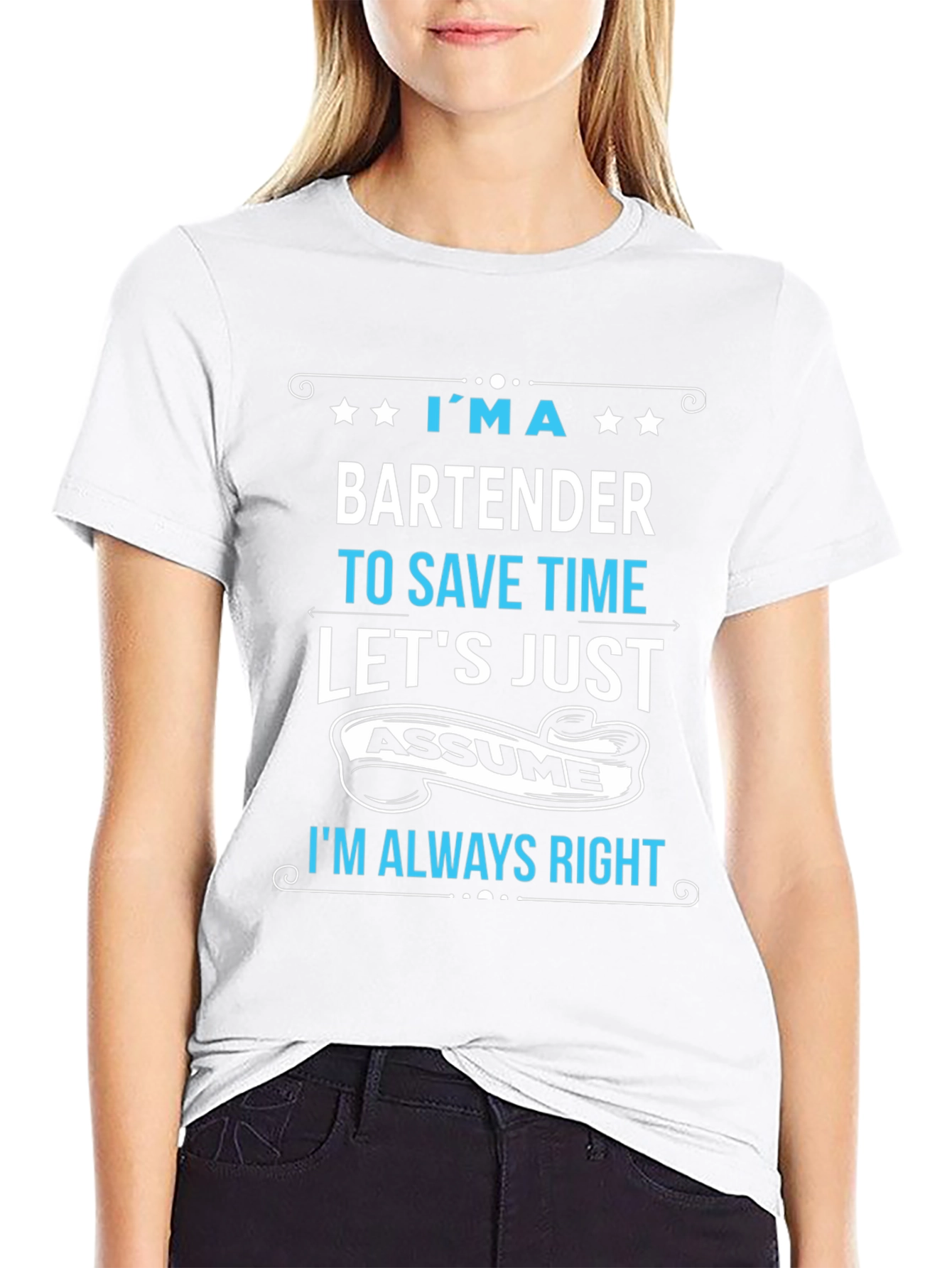 Bartender Always Right Graphic Tee