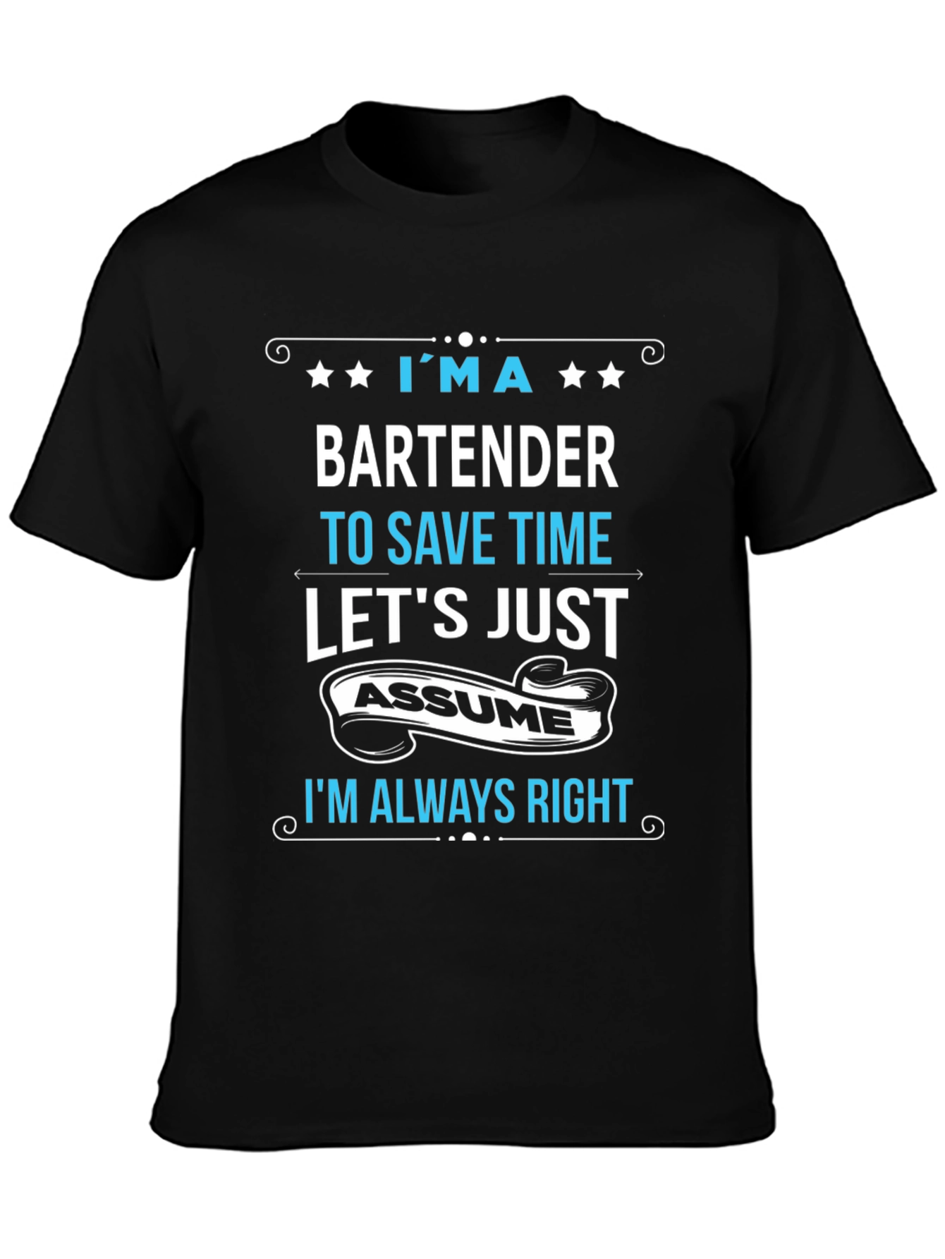 Bartender Always Right Graphic Tee