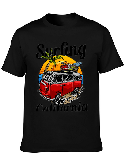 Surfing California Graphic Tee