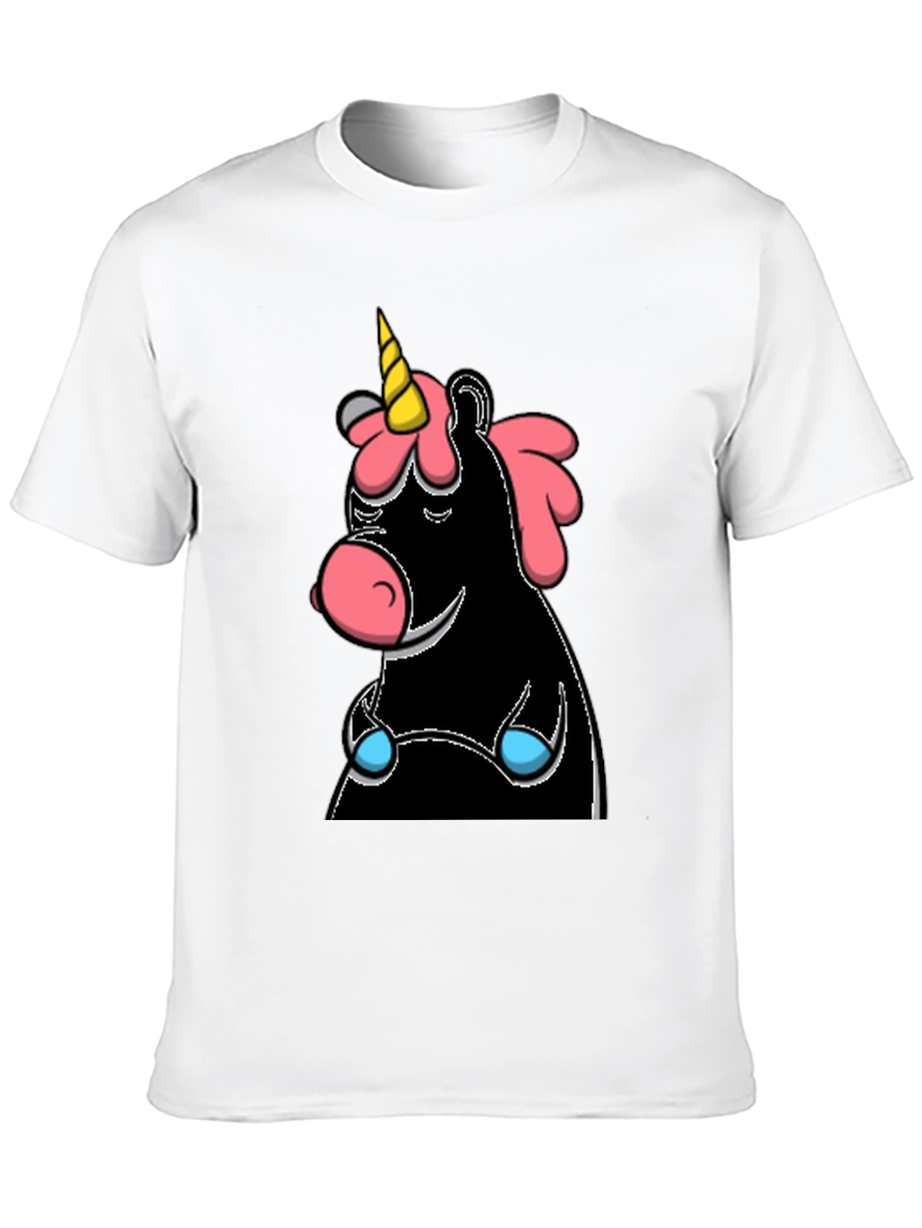 Unicorn Graphic T-Shirt - Black