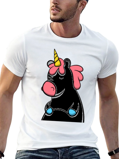 Unicorn Graphic T-Shirt - Black