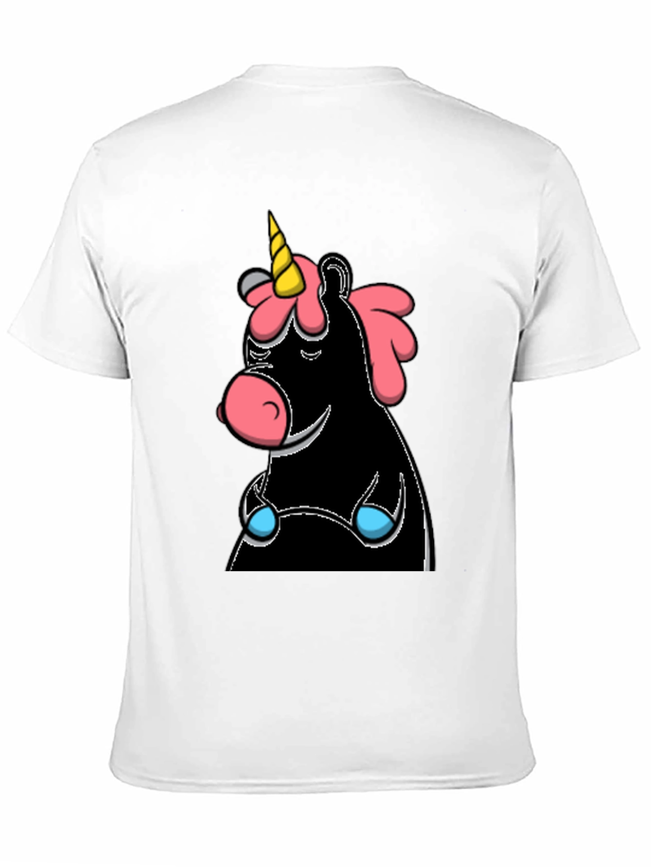 Unicorn Graphic T-Shirt - Black