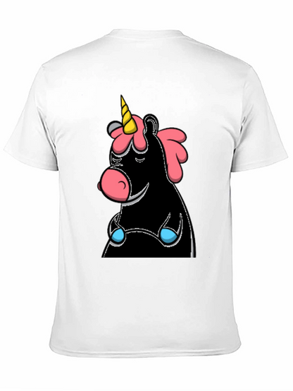 Unicorn Graphic T-Shirt - Black