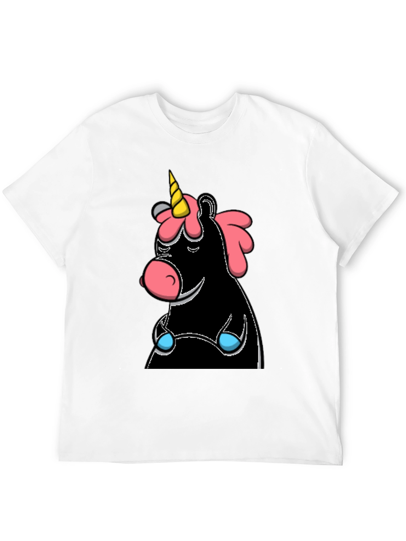 Unicorn Graphic T-Shirt - Black