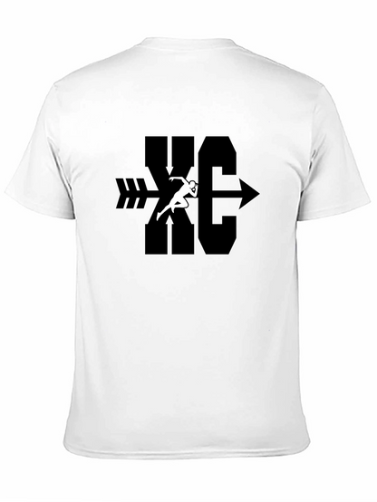 XC Cross Country Runner Arrow Graphic T-Shirt