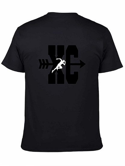 XC Cross Country Runner Arrow Graphic T-Shirt