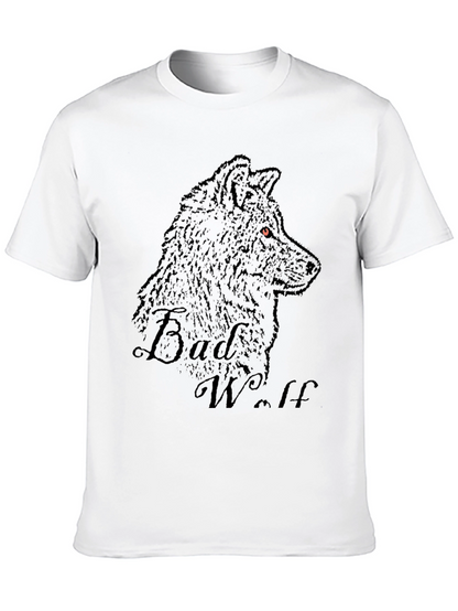 Bad Wolf Graphic Print Black T-Shirt