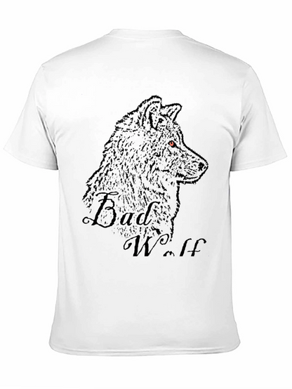 Bad Wolf Graphic Print Black T-Shirt