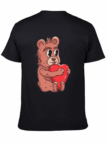Bear Hug Heart T-Shirt - Valentines Day