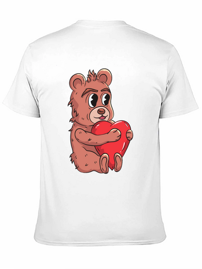 Bear Hug Heart T-Shirt - Valentines Day