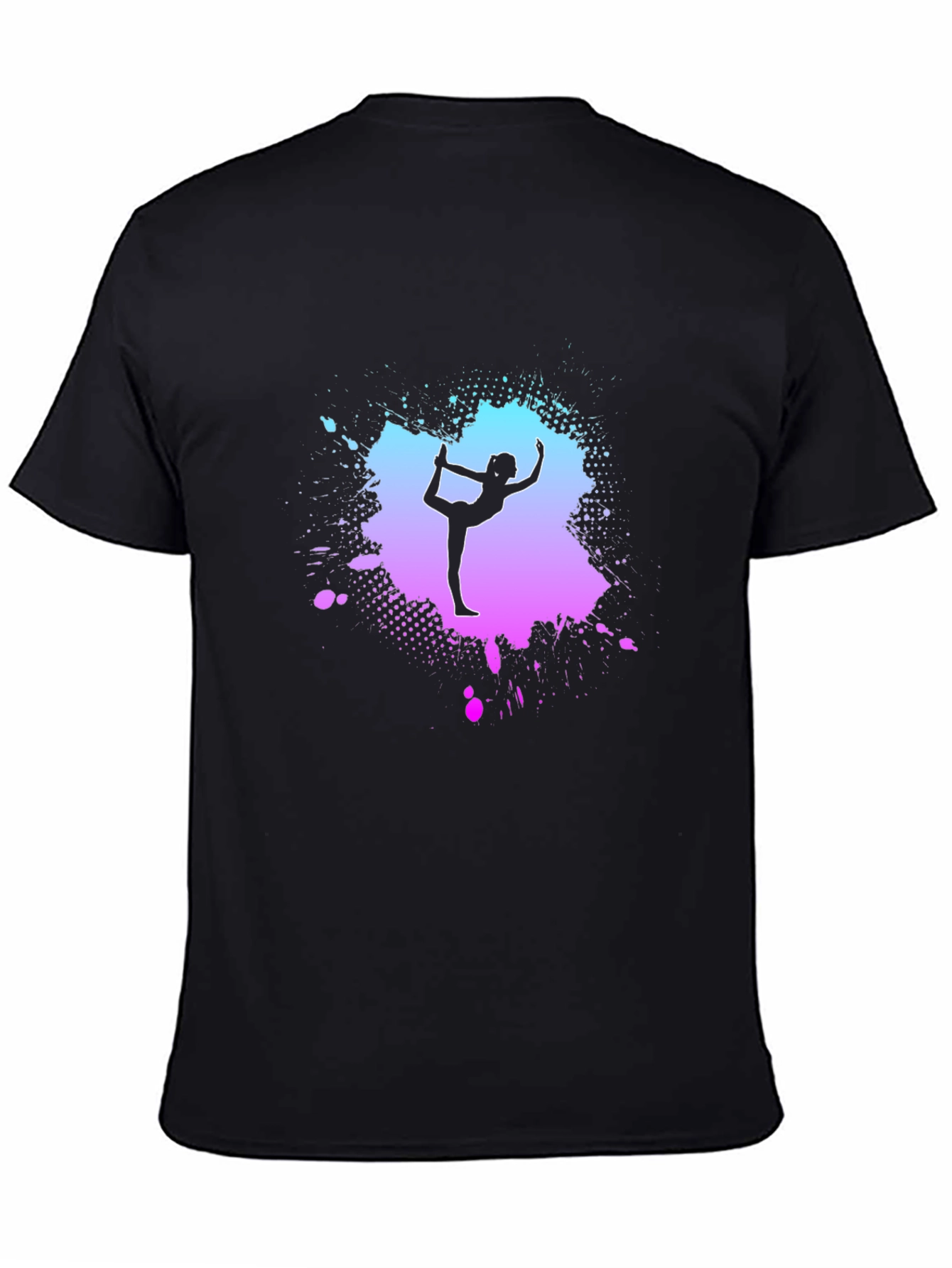 Yoga Pose Graphic T-Shirt - Trendy Mens Tee