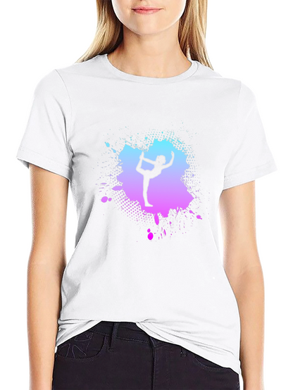 Yoga Pose Graphic T-Shirt - Trendy Mens Tee