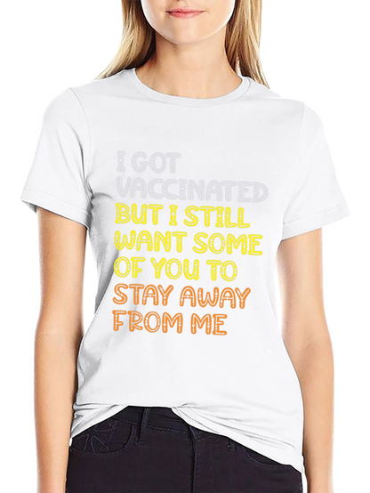 Vaccinated Novelty Graphic Tee