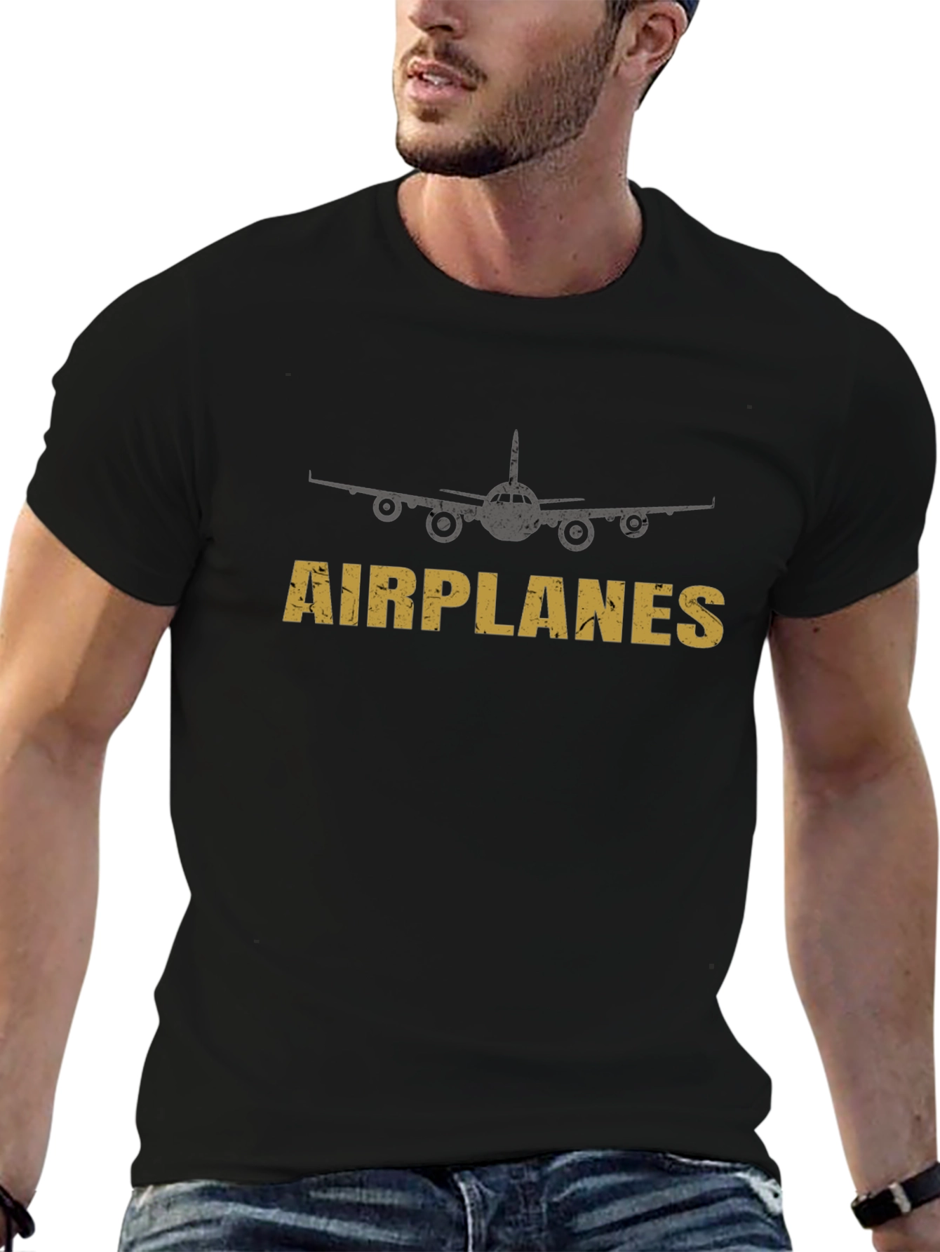 Airplane Graphic Tee | Aviation Lover T-Shirt