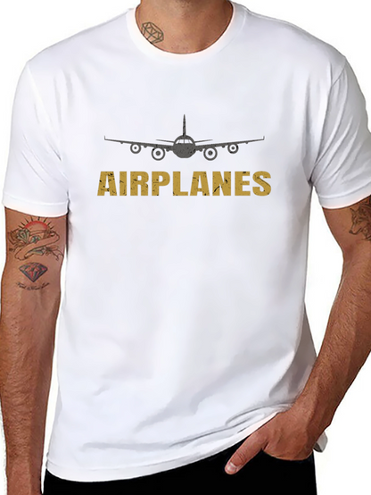 Airplane Graphic Tee | Aviation Lover T-Shirt