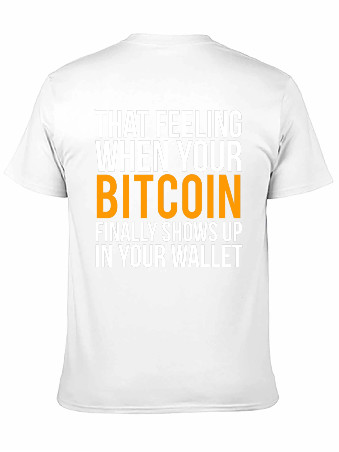 Bitcoin Wallet T-Shirt - Crypto Lover Tee