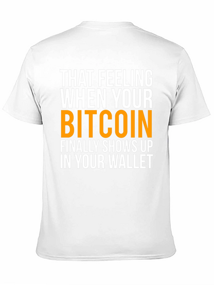 Bitcoin Wallet T-Shirt - Crypto Lover Tee