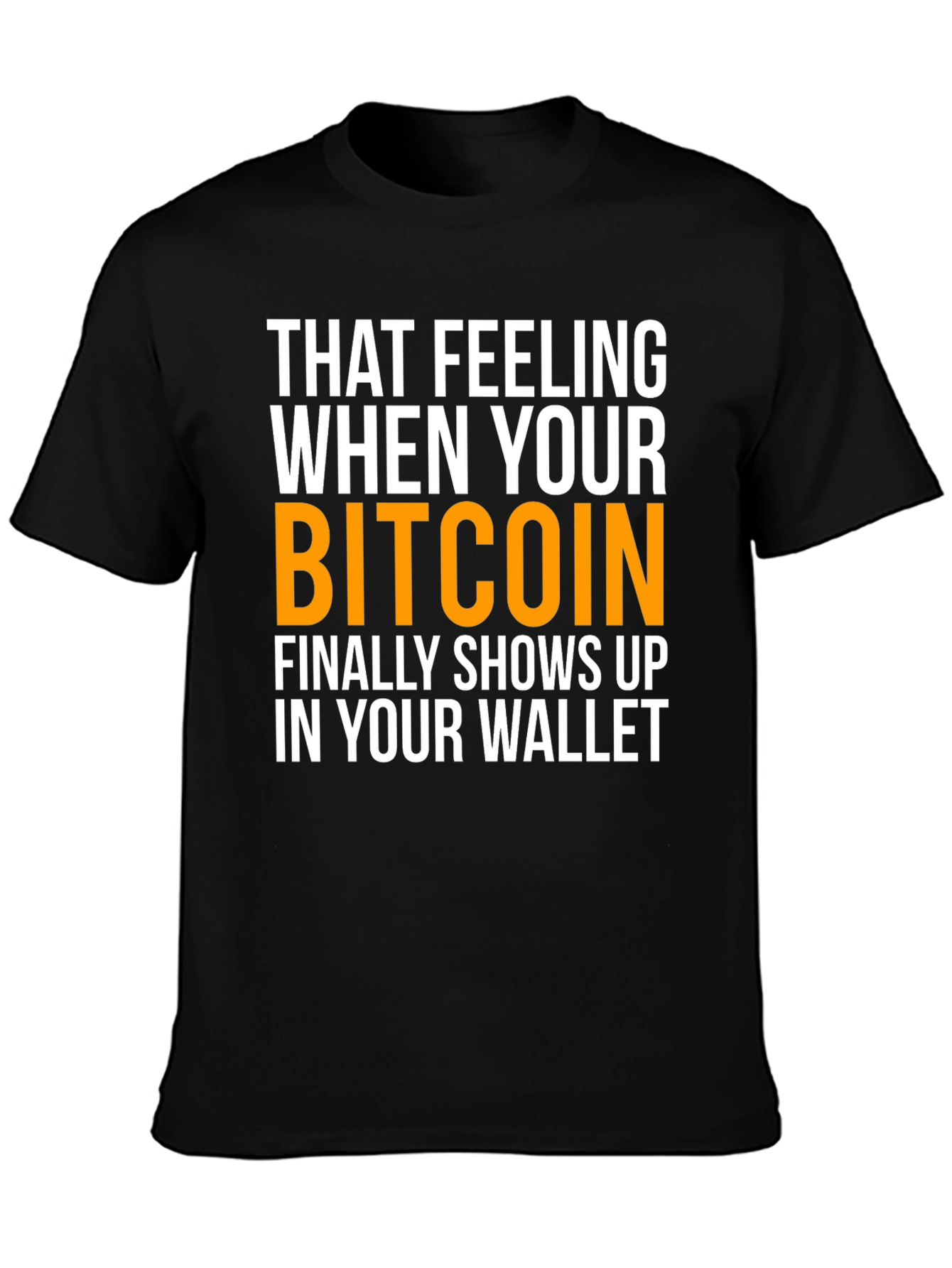 Bitcoin Wallet T-Shirt - Crypto Lover Tee