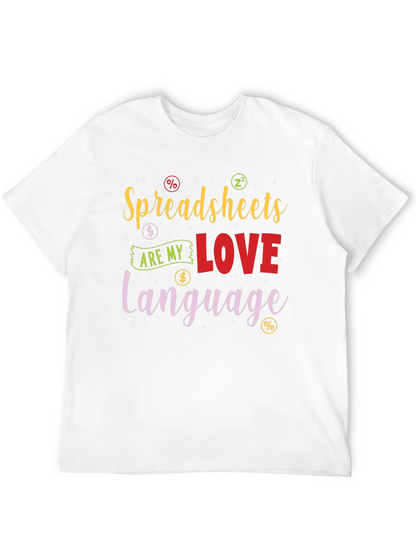 Spreadsheets Love Language T-Shirt