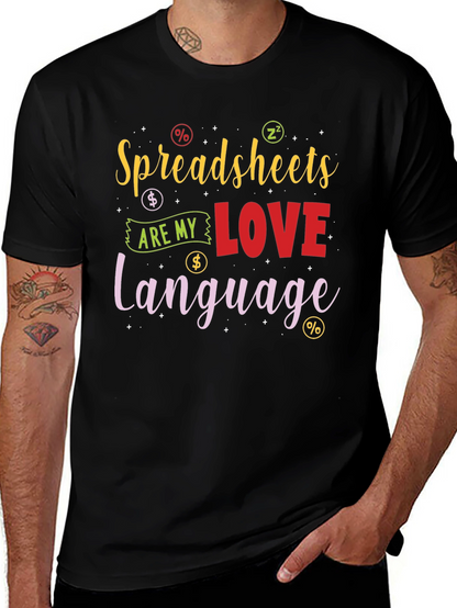 Spreadsheets Love Language T-Shirt