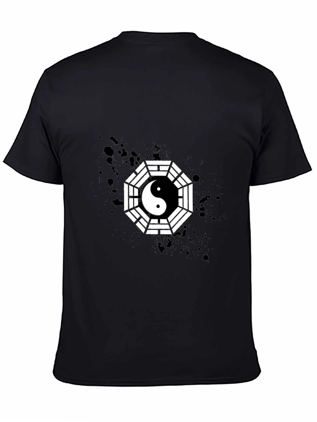 Yin Yang Bagua Graphic T-Shirt - Modern Style