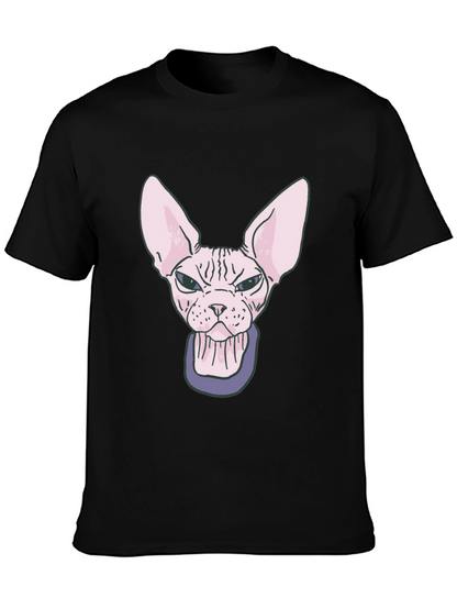 Sphynx Cat T-Shirt - Funny Hairless Cat Graphic Tee