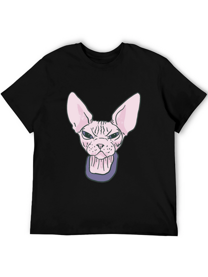 Sphynx Cat T-Shirt - Funny Hairless Cat Graphic Tee