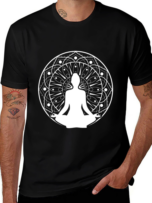 Yoga Mandala T-Shirt - Meditate in Style!